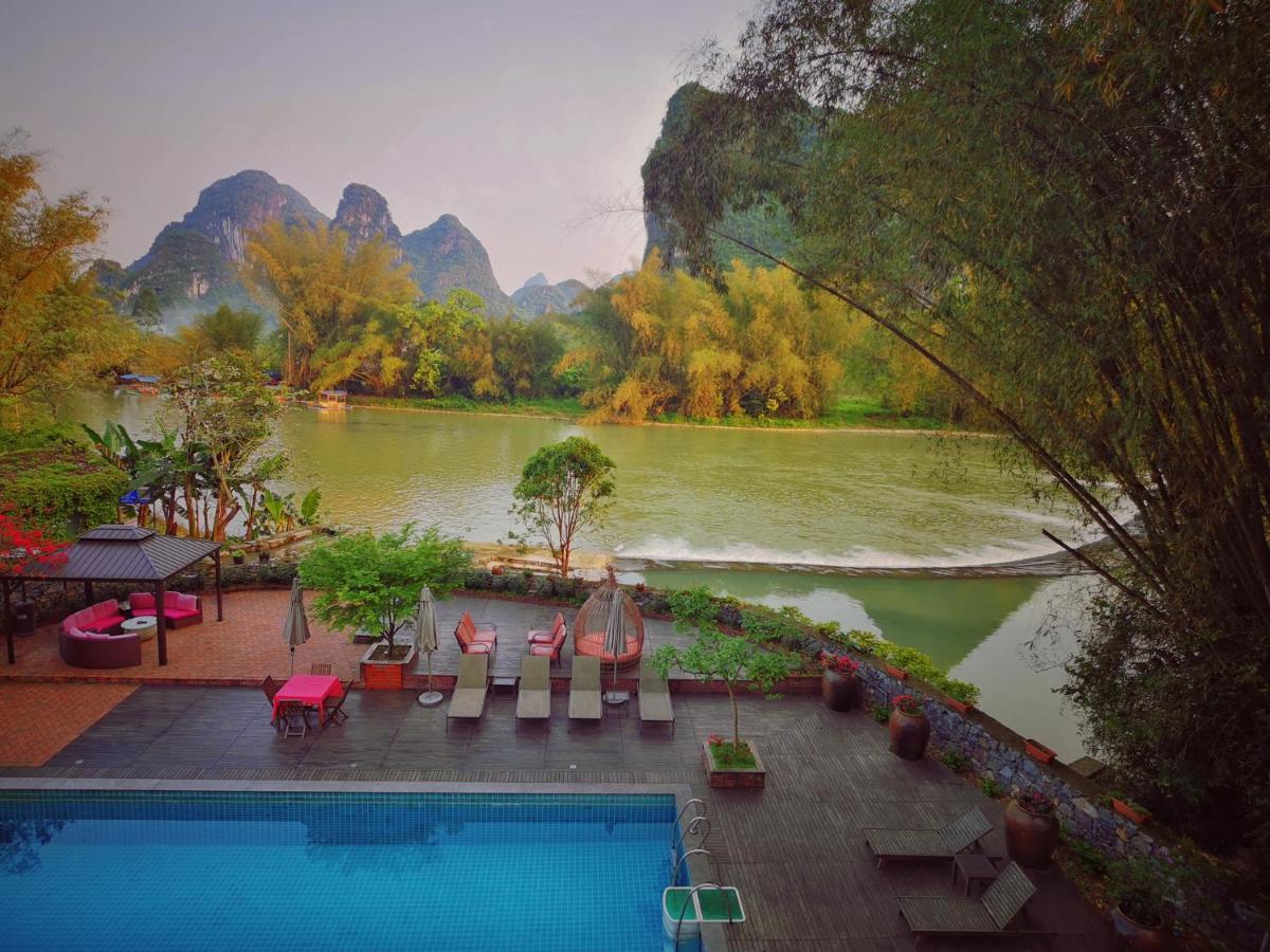 The Apsara Lodge 陽朔 エクステリア 写真