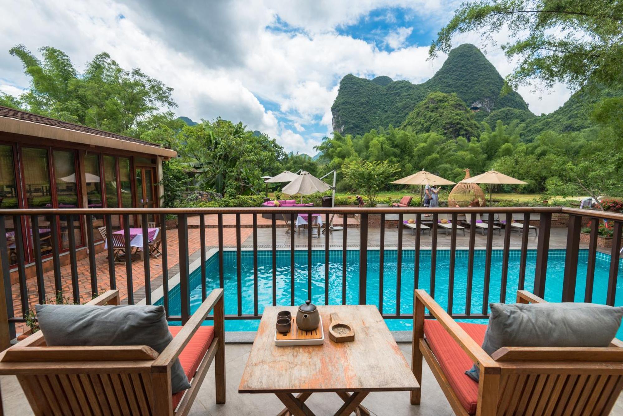 The Apsara Lodge 陽朔 エクステリア 写真