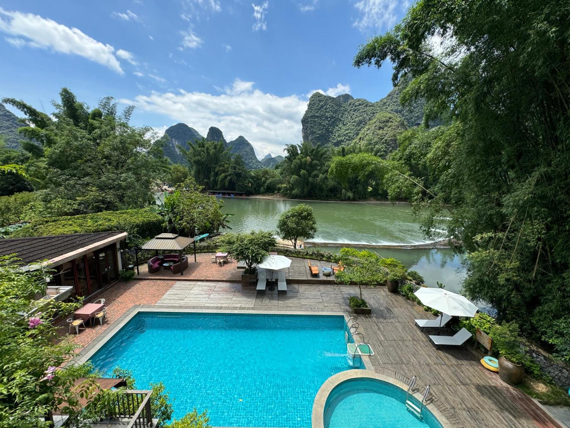 The Apsara Lodge 陽朔 エクステリア 写真